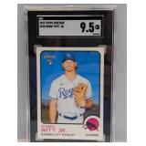 2022 Topps Heritage Bobby Witt Jr. RC #520 SGC 9.5