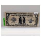 1923 $1 Silver Certificate Blanket Note