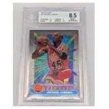 1995 Topps Finest Michael Jordan #331 BGS 8.5