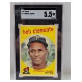 1959 Topps Bob Roberto Clemente #478 SGC 5.5