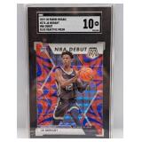 2019-20 Mosaic Debut Morant Blue Re Prizm SGC 10