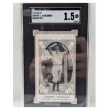 1922 W573 Grover C. Alexander (Hand Cut) SGC 1.5