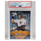 2022 Judge Topps Ch Orange Sparkle Ref /25 PSA 10