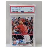 2018 Topps Holiday Shohei Ohtani RC #17 PSA 9