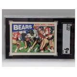 1987 Topps #43 bears ï¿½Paytonï¿½ SGC 9 MT
