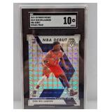 2019-20 Mosaic Prizm Debut Williamson #269 SGC 10