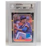 1987 Donruss #36 Greg Maddux RC Beckett 9