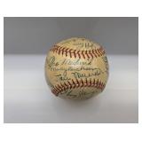 Joe Medwick 1947 STL Cardinals Team Signed Ball