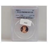 PCGS 2005-S PR69RD DCAM Lincoln Cent