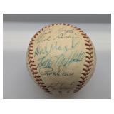 Roger Maris 1968 STL Cardinals Team Signed Ball