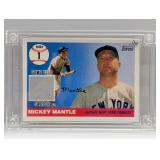 2024 Jersey Fusion Relic Swatch 1991 Mickey Mantle