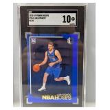 2018 Panini Hoops Blue Luka Doncic RC #268 SGC 10