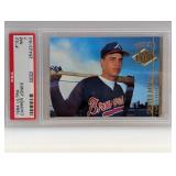 1994 Ultra Chipper Jones #152 RC PSA 7