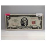 1963 Red Seal $2 US Note