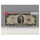 1963 Red Seal $2 US Note