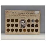 Lincoln Wheat Ear Penny Collection