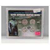 Complete San Francisco Mint Wartime Nickel Coll