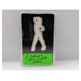 5G .999 Silver Lady  Bar