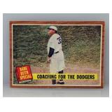 1962 Topps Coaching for the Dodgers #142