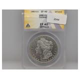 ANACS 1883-S EF40 90% Silv Morgan $1