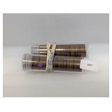 (2) Rolls 1930s Wheat Cents