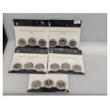 (5) America the Beautiful Quarter Sets