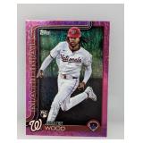 2025 Topps Baseball James Wood Pink Holo Foil RC