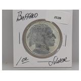 1oz .999 Silver Buffalo Round
