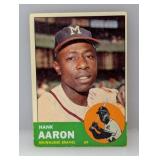 1963 Topps Hank Aaron #390