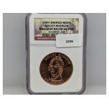 NGC 2007 BU Dolley Madison Bronze Medal