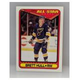 1990 Topps All-Star Brett Hull #195
