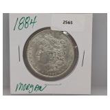 1884 90% Silver Morgan $1 Dollar
