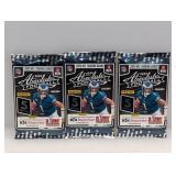 (3) 2024 Absolute Football 5 Card Retail Packs