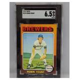 1975 Topps Robin Yount #223 SGC 6.5