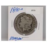 1890-O 90% Silver Morgan $1 Dollar