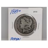 1889-O 90% Silver Morgan $1 Dollar