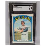 1972 Topps Frank Robinson #100 SGC 7