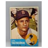 1963 Topps Carl Yastrzemski #115 Stain