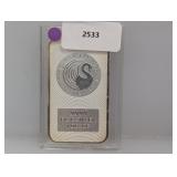 1oz .9999 Silv Perth Mint Art Bar
