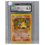 1999 Pokemon Base Set Charizard Holo 4/102 CGC 6.5