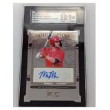 /299 2022 Select Signatures Matt McLain Auto SGC 9