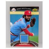 2007 UD Sweet Spot/Game Used Mem. Bruce Sutter