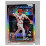 2024 Topps Chrome Masyn Winn RC Prism #189