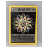Pokemon 2000 1st Edition Rainbow Energy 80