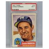 1953 Topps 13 Connie Marrero PSA 7