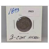 1873 Three Cent Nickel