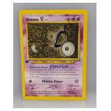 Pokemon 2000 1st Edition Unown 89