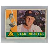 1960 Topps Stan Musial #250 Creases