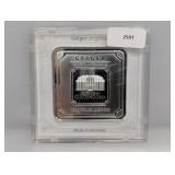 100G .999 Silv German Geiger Bar