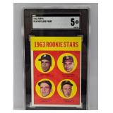1963 Topps #169 Gaylord Perry Rookie SGC 5